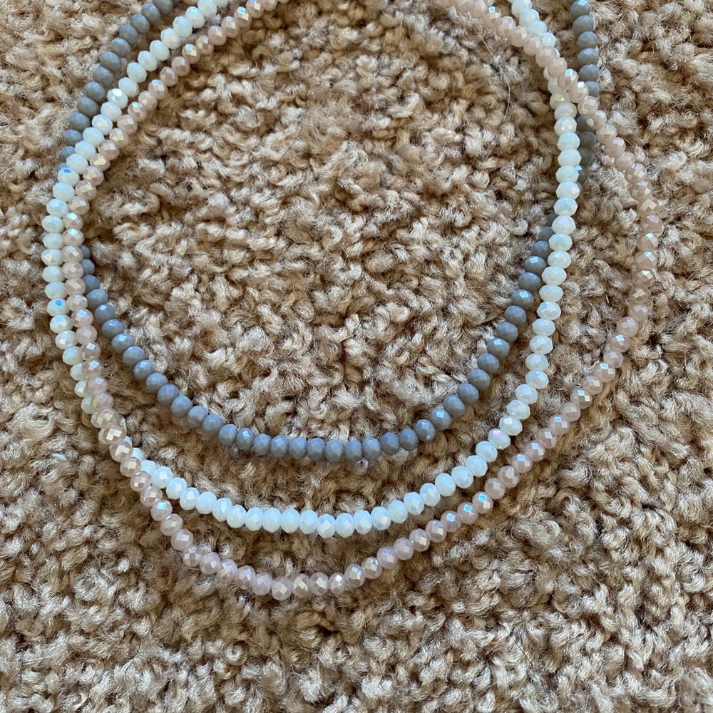 Rachel Lynn Chicago set of 3 crystal chokers